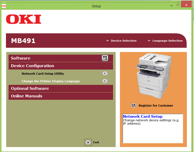 Nối mạng wifi cho máy in OKI In ấn qua wifi